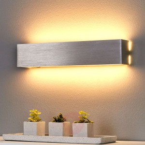 RANIK - aluminiowa lampa ścienna z LED