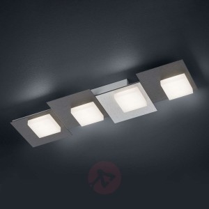 BANKAMP Cube lampa sufitowa 32 W 56x17cm, antracyt