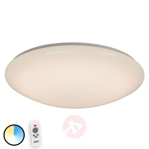 Lampa sufitowa LED Mono, z pilotem