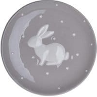 Talerzyk Bunny Dots Grey