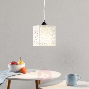 Ozdobiona kwiatami lampa wisząca ANIKA, 1-pkt.