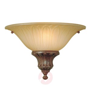 Wiejsko-rustykalna lampa ścienna Striling Castle