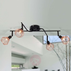 Czteropunktowa lampa sufitowa Dalma