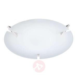 Energooszczędna lampa sufitowa LED Cesar, nikiel