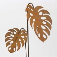Dekoracja ogrodowa na piku Leaf