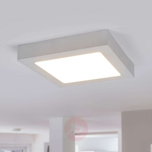 Lampa LED Marlo srebrna 3 000 K kątowa 23,1cm