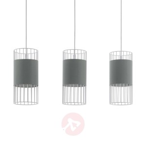 Lampa wisząca Norumbega z trzema kloszami