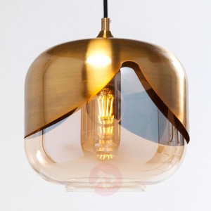 KARE Golden Goblet lampa wisząca, 1-punktowa