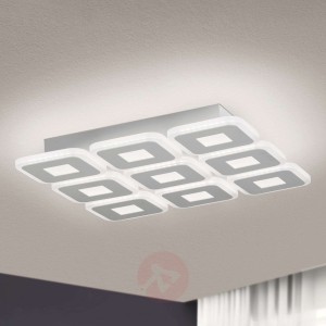 Lampa sufitowa LED Domino, 9-punktowa