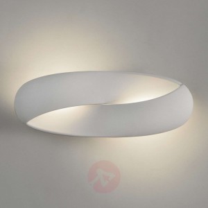 Normia – skręcony kinkiet LED