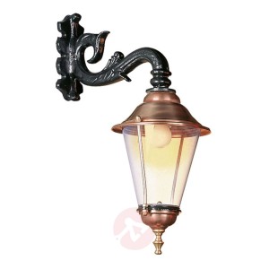 Hoorn - lampa ścienna zewnętrzna  czarny