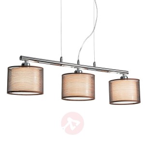 3-punktowa lampa wisząca BONNIE do ośw. stołu