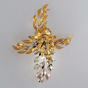 Lampa ścienna PIOGGIA D-Oro