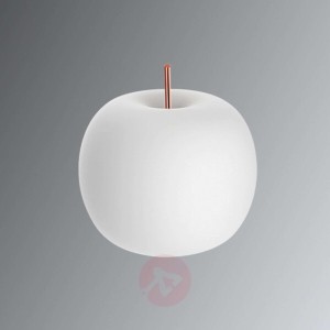 Lampa stołowa LED Kushi, miedziany pręt 33