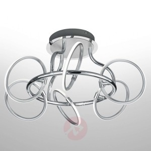 6-punktowa lampa sufitowa LED Olympus