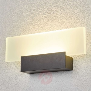 Atrakcyjna lampa zewnętrzna LED RIEKE