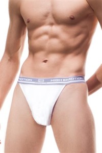 Slipy Tanga High Emotion Biale