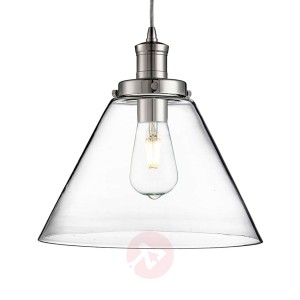 Nowoczesna szklana lampa wisząca Pyramid