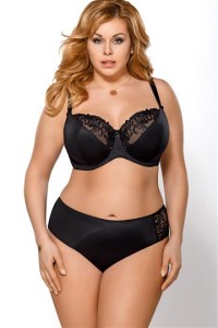 Biustonosz Victoria K378 Czarny