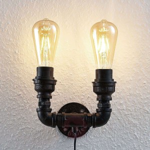 Lampa ścienna Josip, 2-punktowa, świecąca do góry