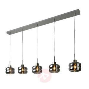 Villeroy & Boch Havanna lampa wisząca satyna 5-pkt