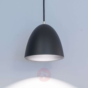 Lampa wisząca LED Eas, Ø 24 cm, 3 000 K, czarny