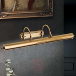 Oświetlenie obrazów Gustav z mosiądzu, 70 cm