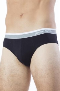 Slipy PCU402 Nero - Czarne Pierre Cardin
