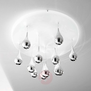 Ekstrawagancka lampa sufitowa PIOGGIA Ø50 cm