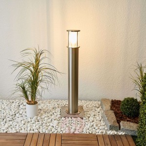 Stal szlachetna, słupek oświetleniowy Minna