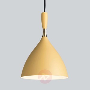 Northern lampa wisząca Dokka jasnożółta