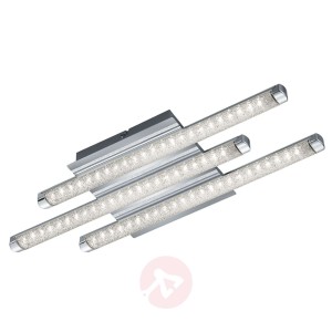 3-punktowa kryształowa lampa sufitowa LED Street