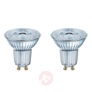 Żarówka reflektorowa GU10 4,3W 827, zestaw 2 szt.