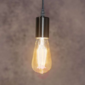 Szary kabel - lampa wisząca Haiko