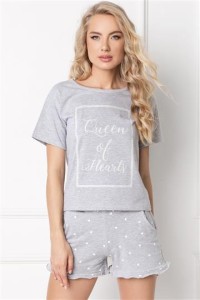 Pizama Hearty Short Grey