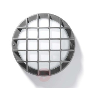 Lampa ścienna lub sufitowa EKO 21, G srebrna