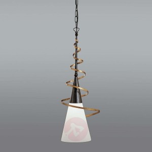 Lampa wisząca BONITO, rdzawy antyk, 75 cm