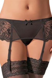Pas do ponczoch Romance 032 Czarny