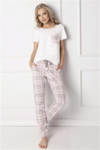 Pizama Londie Long White