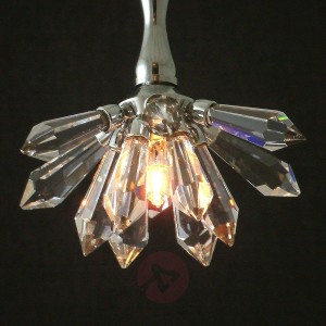 Błyszcząca lampa wisząca LED Serenata Fiore