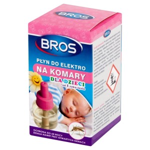 Bros - Płyn do elektrofumigatora na komary, dla dzieci
