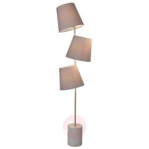Czarująca lampa stojąca Arjan – 3-punktowa