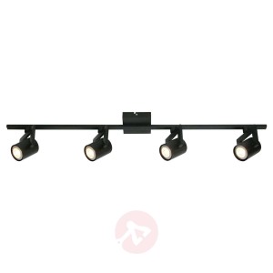 Lampa sufitowa ValvoLED czarna, 4-punktowa