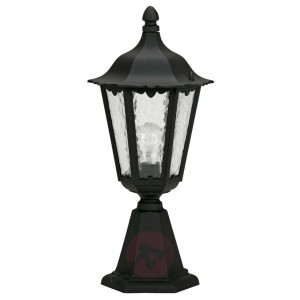 Lampa cokołowa 0541, czarna