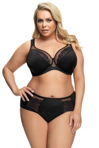 Biustonosz Luisse K441 Czarny