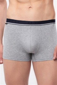 Bokserki Pima Cotton Pasek MH-1061 Szary Melanz