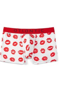 Bokserki Kiss-Kiss MH-1049 Bialo-czerwone
