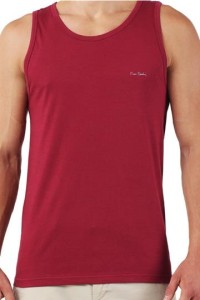 Tank Top Claudio Bordowy 1-pack - Pierre Cardin