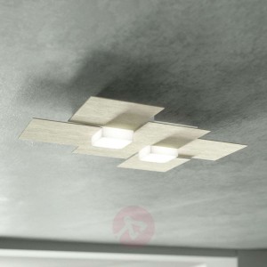 GROSSMANN Creo lampa sufitowa LED 2-pkt szampańska