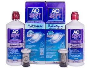 AOSEPT PLUS con Hydraglyde 2 x 360 ml